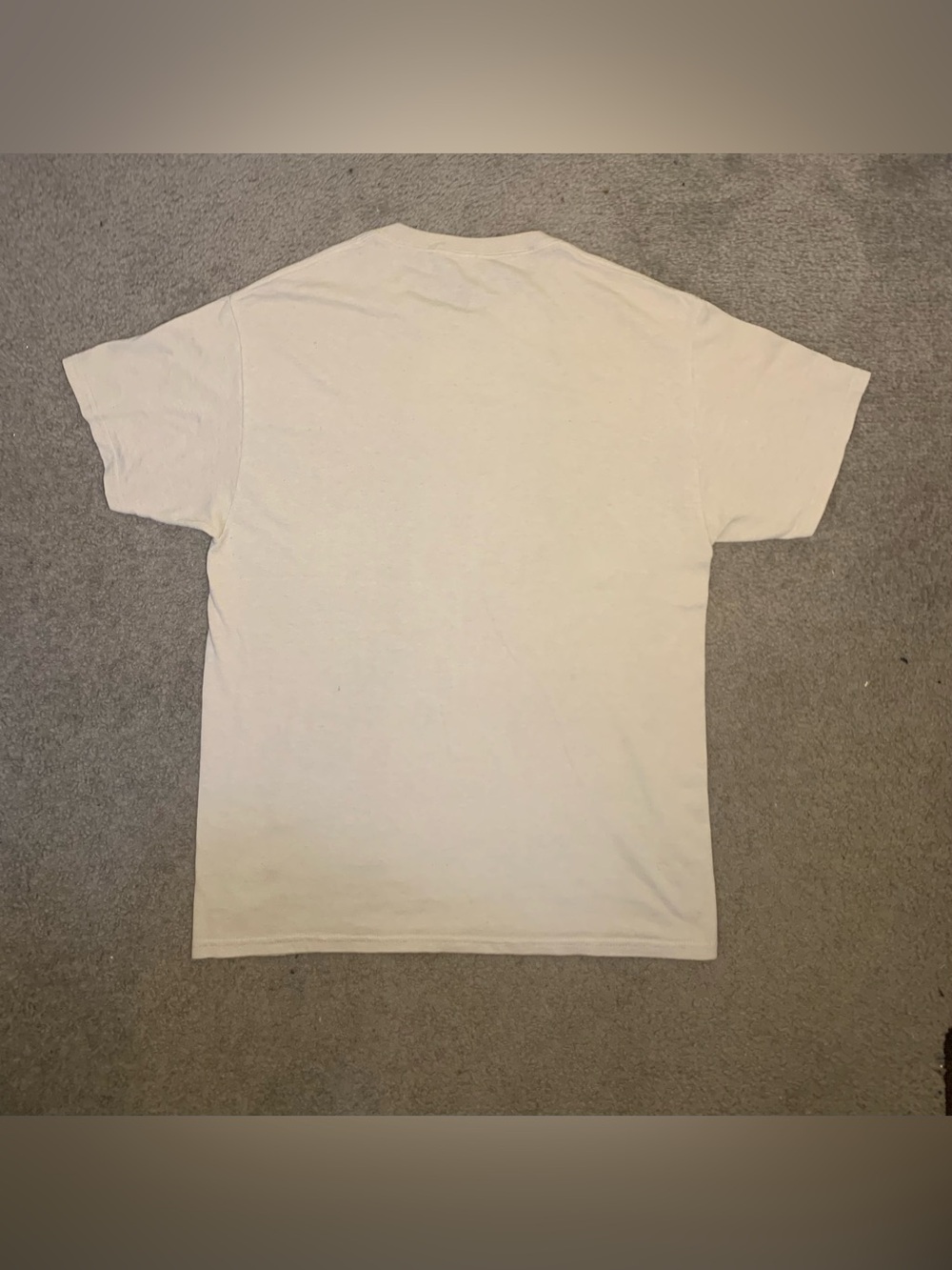 Bone-Print Bat Cat Graphic Tee in Light Beige - Picture 3 of 5